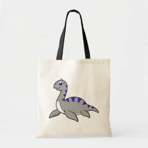 Bolsa Tote Ótima Ilustração De Um Monstro De Loch Ness.