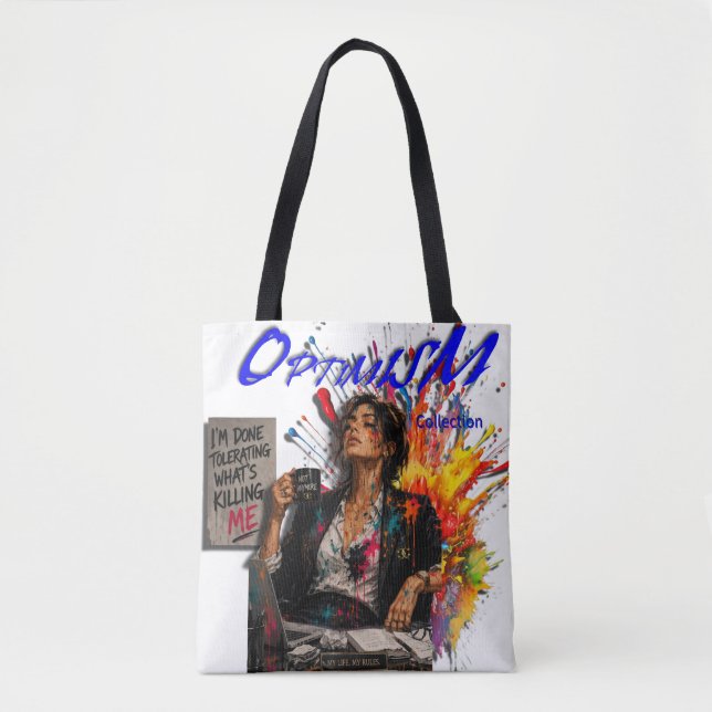 BOLSA TOTE OTIMISMO (Frente)