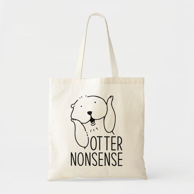 Bolsa Tote Otter Nonsense (Frente)