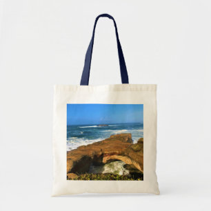 Bolsa Tote Otter Rock no Parque Estadual do Punchbowl do Diab