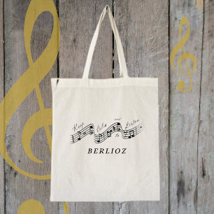 Bolsa Tote Ouça Hector Berlioz Classic Music Composer