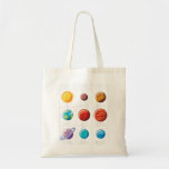 Bolsa Tote Our Solar System Planets Space boys girls science<br><div class="desc">Our Solar System Planets Space boys girls science</div>