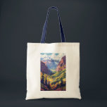 Bolsa Tote Ouray Colorado Viagem Art Vintage<br><div class="desc">Ouray no estilo de arte vetorial. Ouray,  Colorado,  também conhecido como Suiça da América,  é de longe um dos lugares mais subestimados no Colorado.</div>