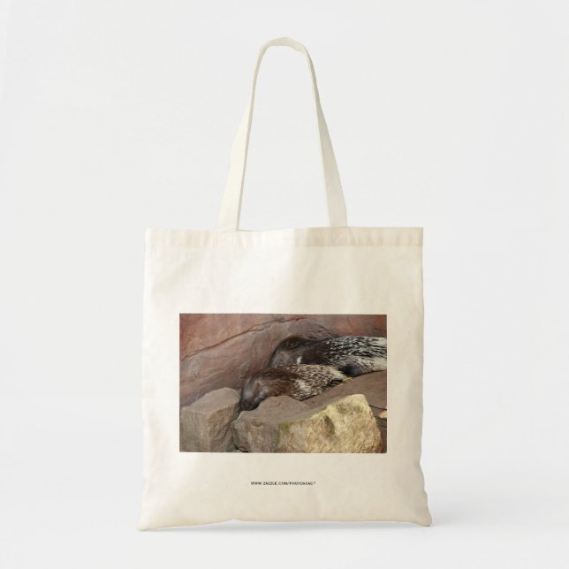 Bolsa Tote ouriços crestados indianos (Frente)