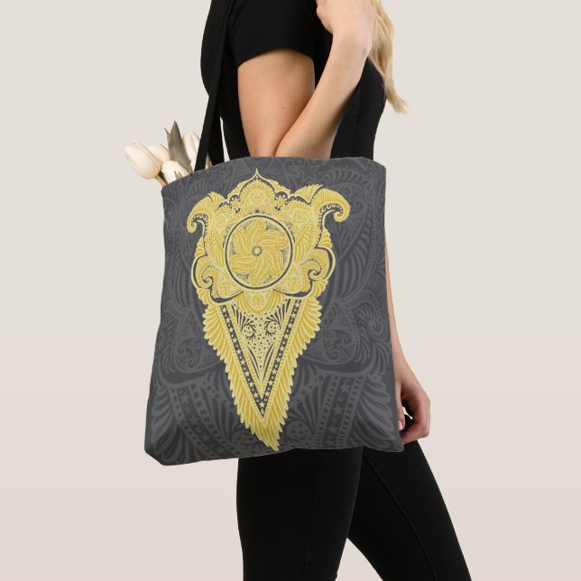 Bolsa Tote Ouro (Close Up)