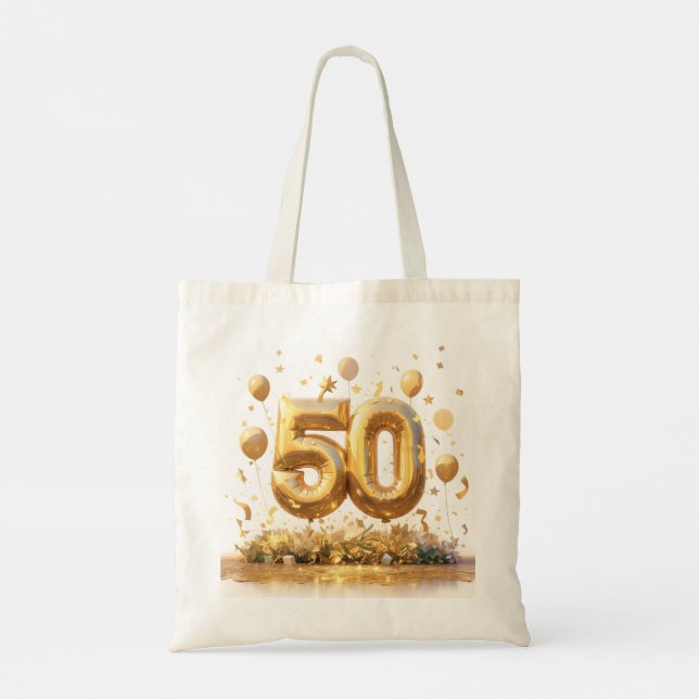 Bolsa Tote Ouro 50ª Celebração (Verso)