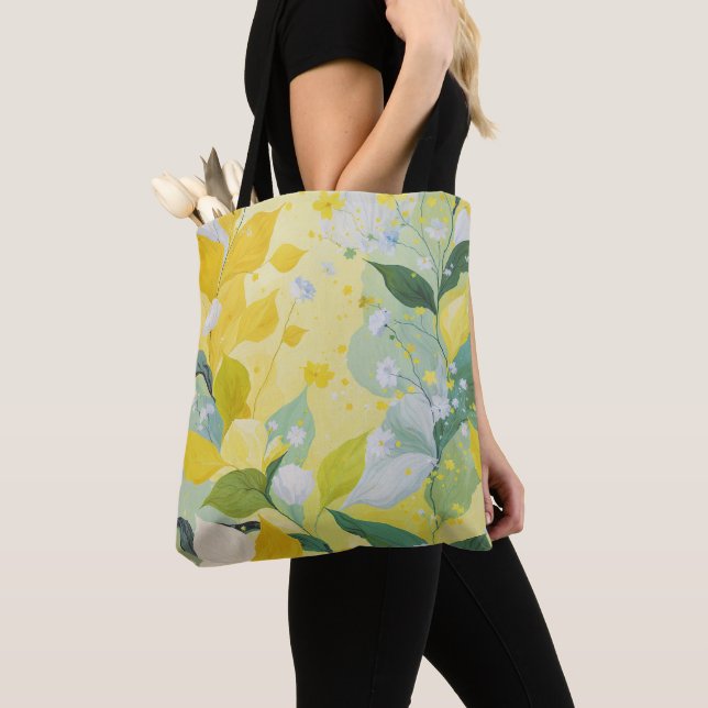 Bolsa Tote Ouro Bloom (Close Up)