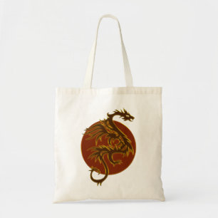 Bolsa Tote Ouro Dragon Sun