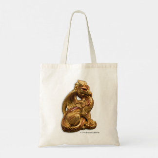 Bolsa Tote Ouro Dragon Tote Bag