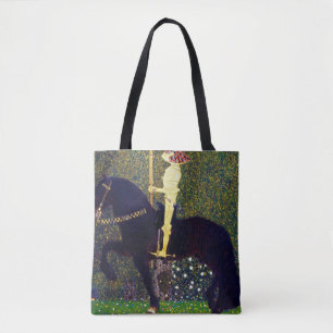 Bolsa Tote Ouro Knight, Gustav Klimt