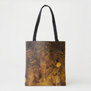 Bolsa Tote Ouro Mítico Ganesha