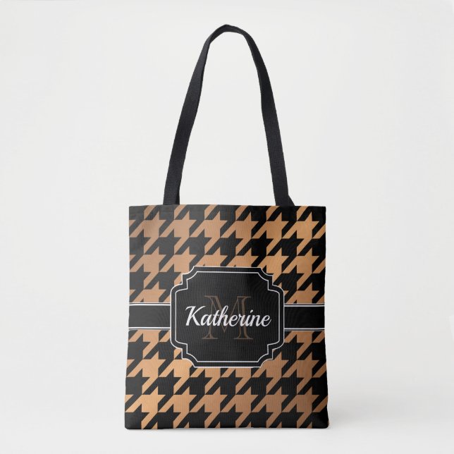Bolsa Tote Ouro preto (Frente)