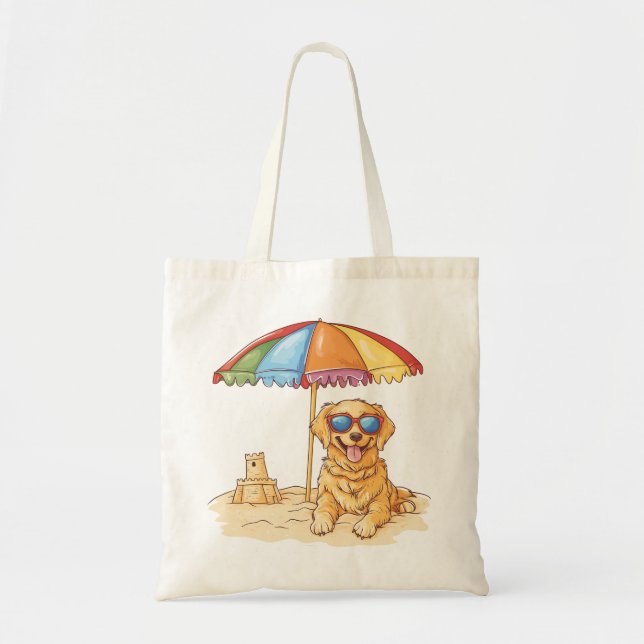 Bolsa Tote Ouro Retriever Beach og (Frente)
