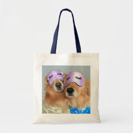 Bolsa Tote Ouro Retriever Sonhando com você