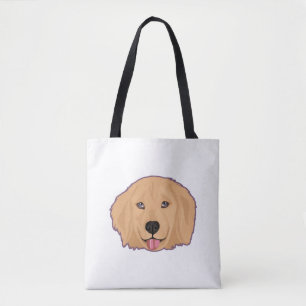 Bolsa Tote Ouro Retriever Sticker