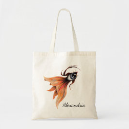 Bolsa Tote Ouro Surreal Goldfish Fantasy Art Personalizado