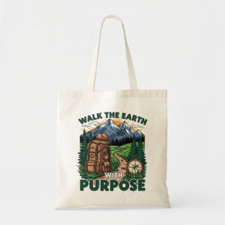 Bolsa Tote Outdoor Trekking Backpack Scenic Nature Tote Bag