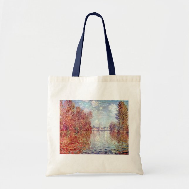 Bolsa Tote Outono em argentino por Claude Monet (Frente)