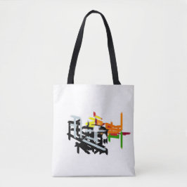 Bolsa Tote Outono esquilo Remendo diversão