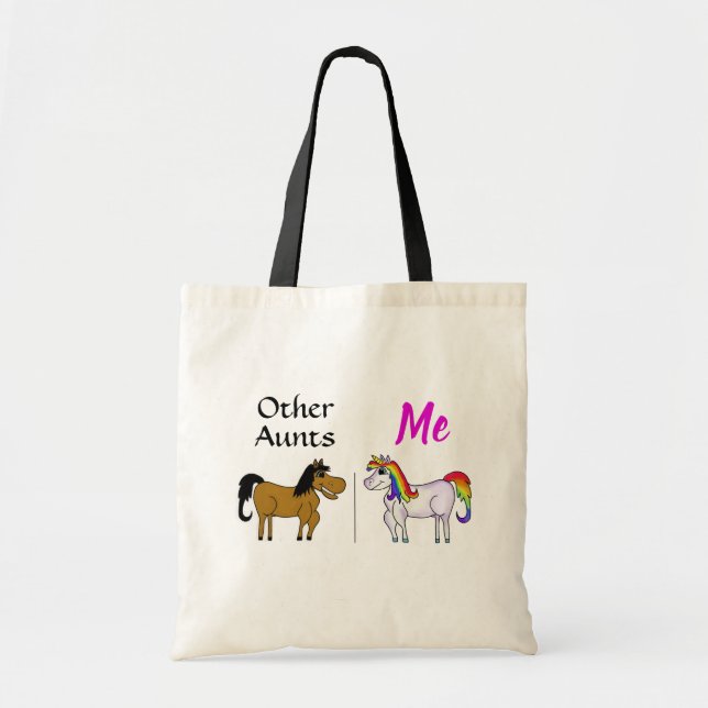 Bolsa Tote Outras tias Me Unicorn (Frente)