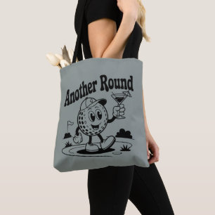 Bolsa Tote Outro Round Amante do Golfe Esportes Homem Jogando