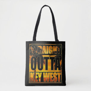 Bolsa Tote Outta reto Key West