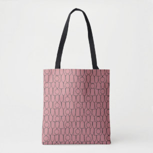 Bolsa Tote Ovais e Retângulos e Círculos, Oh Meu Deus!