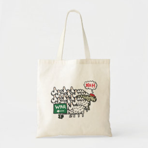 Bolsa Tote Ovelhas antiguerra