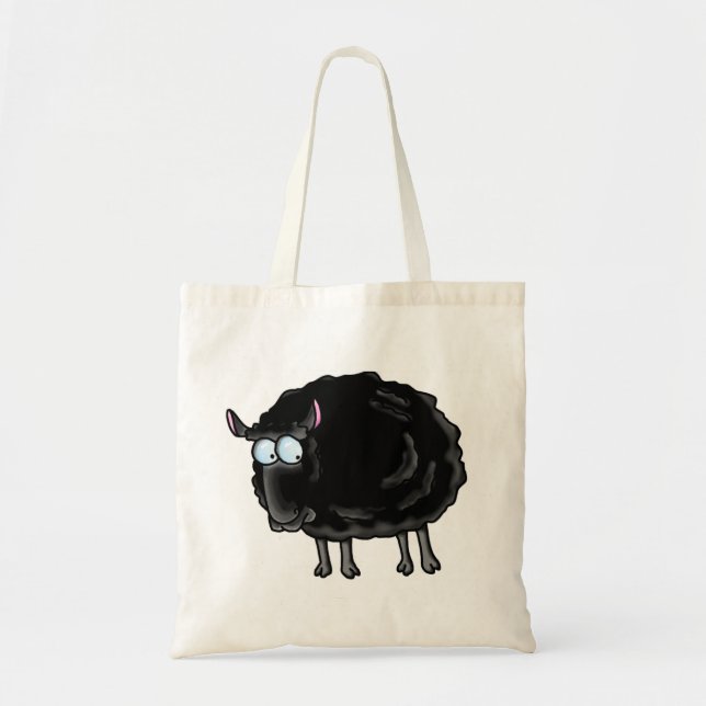 Bolsa Tote Ovinos negros (Frente)