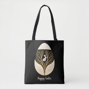 Bolsa Tote ovo de Páscoa decorativo