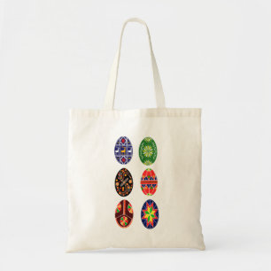 Bolsa Tote Ovos da páscoa do ucraniano de Pysanky