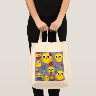 Bolsa Tote Ovos de Páscoa com Hatch Retroativo