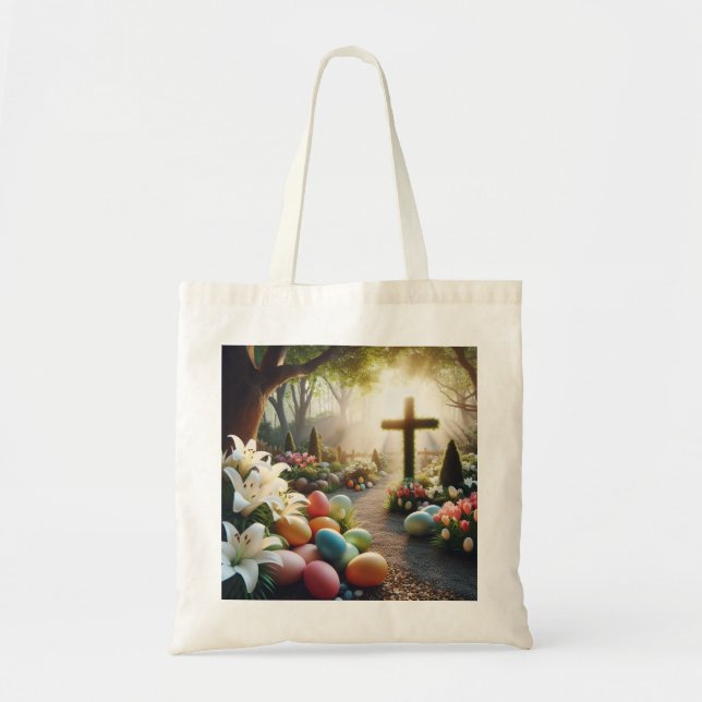 Bolsa Tote Ovos/Páscoa/Lilly (Frente)