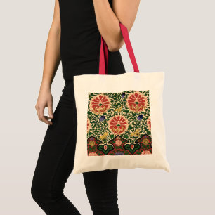Bolsa Tote Owen Jones Chinoiserie Floral Arte Design Lótus Ve