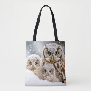 Bolsa Tote Owl Animal Bird Freedom Wall Art