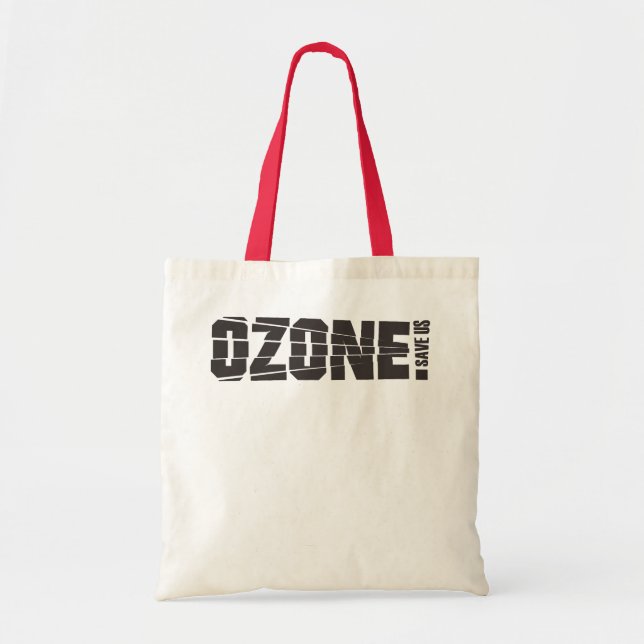 Bolsa Tote Ozono nos salve! (Clara) (Frente)