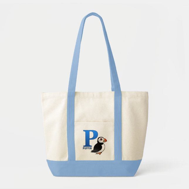 Bolsa Tote P é para o papagaio-do-mar (Frente)
