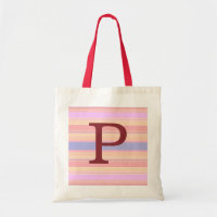 P: Monograma P Summer Strike Tote Bag