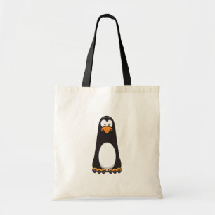 Bolsa Tote Pablo o saco pensativo do pinguim