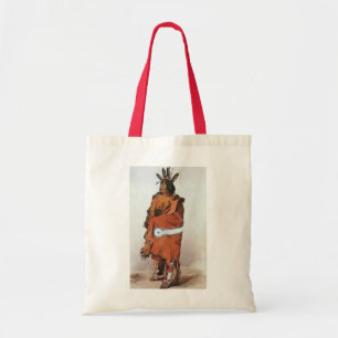 Bolsa Tote Pachtuwa-Chta, retrato do guerreiro Arikara por Bo