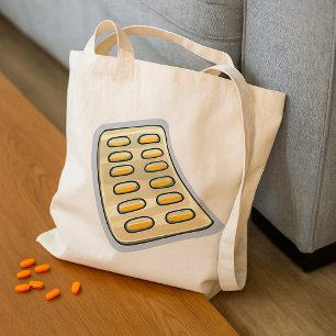 Bolsa Tote Pacote De Comprimidos