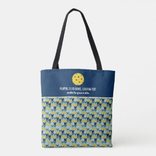Bolsa Tote Paddel Personalizado de Impressão de Setas Azuis