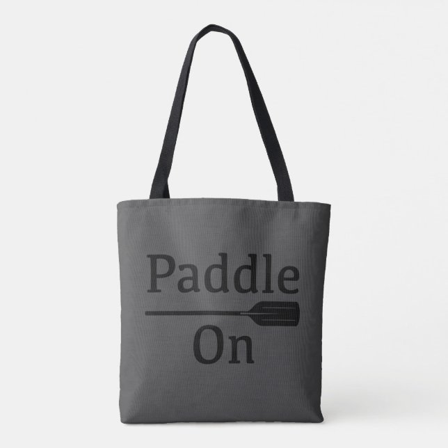 Bolsa Tote Paddle No Design - Saco De Tota Multiverso-Impress (Verso)