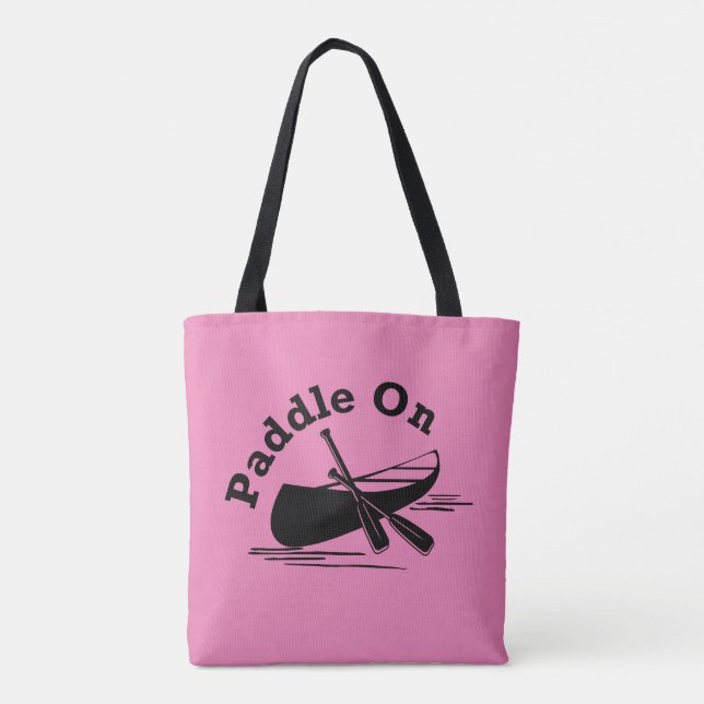 Bolsa Tote Paddle No Design - Saco De Tota Multiverso-Impress (Verso)