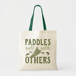 Bolsa Tote Paddles Bem Com Outros Sage Green Kayak