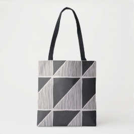 Bolsa Tote Padrão abstrato Geométrico Sem Costura