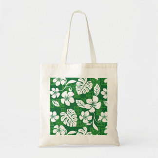 BOLSA TOTE PADRÃO ALOHA FRIDAY EM VERDE