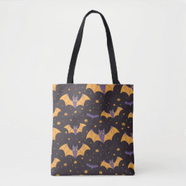 Bolsa Tote Padrão Bats Cute