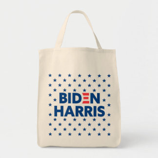 Bolsa Tote Padrão Biden / Harris Blue Stars