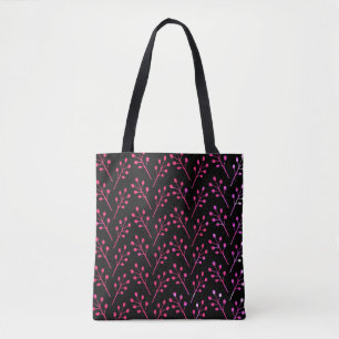 Bolsa Tote Padrão Botânico